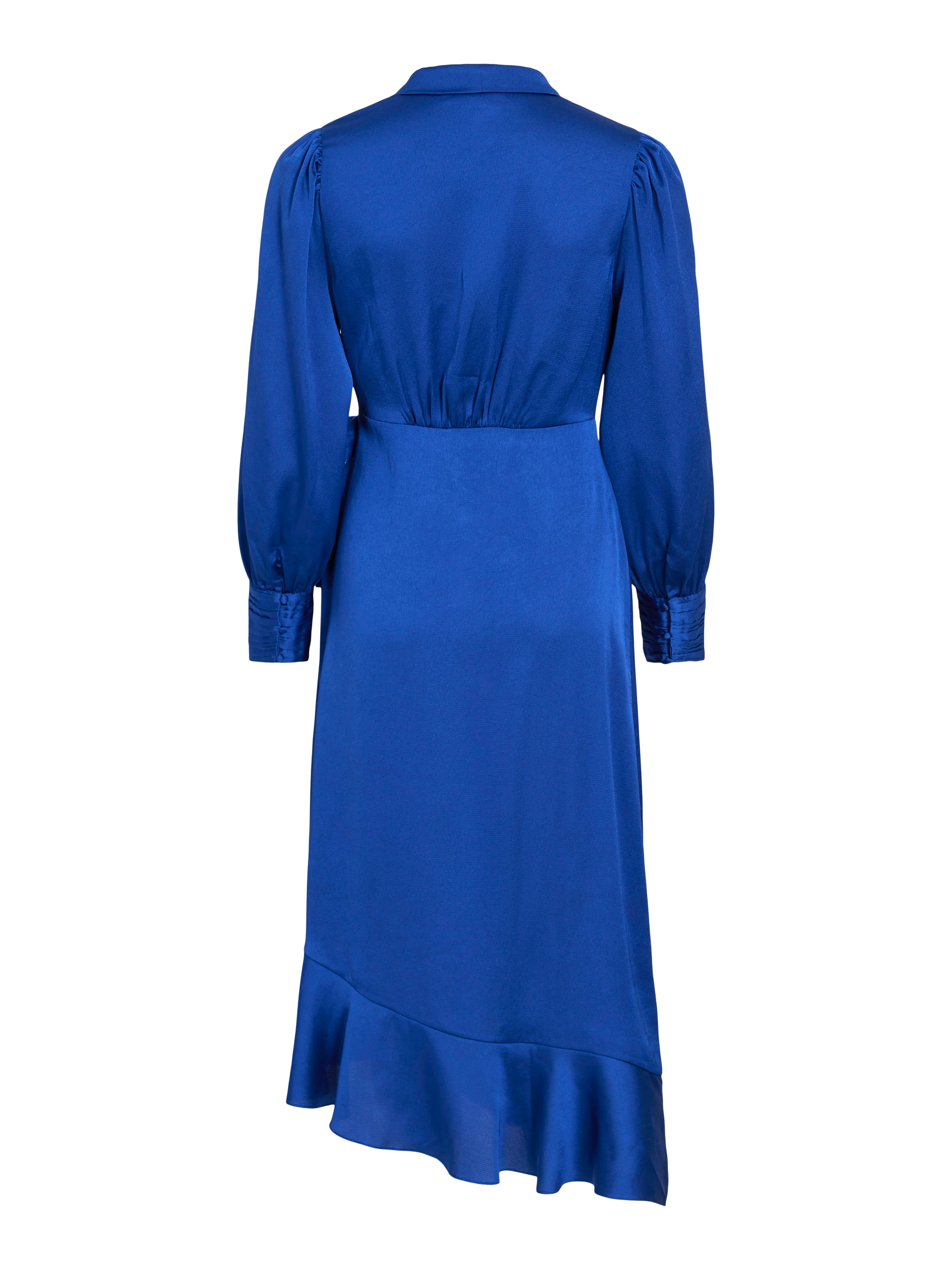 Nyla Wrap Dress (Mazarine blue) - Image 7