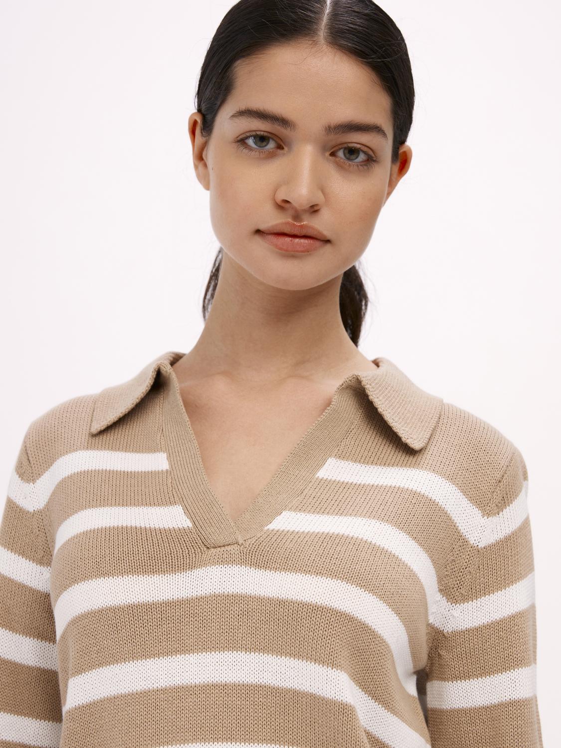 OLIVA JUMPER (HUMUS/CLOUD DANCER) - Image 2