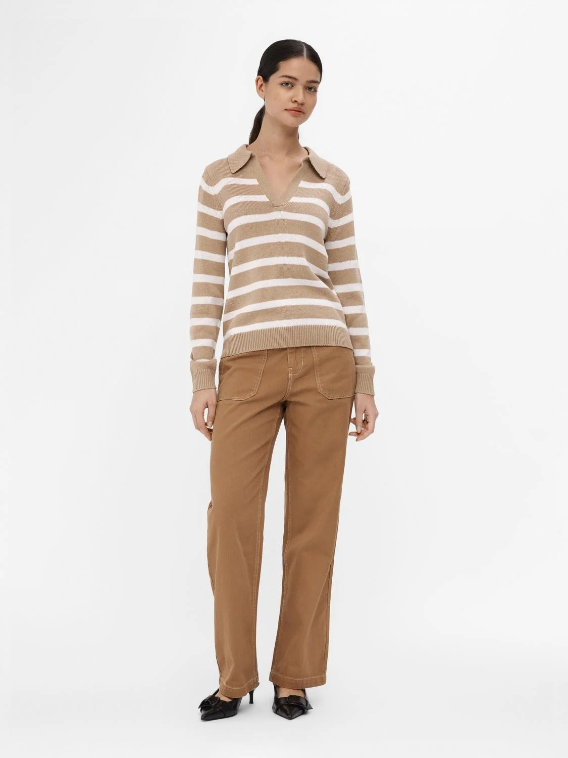 OLIVA JUMPER (HUMUS/CLOUD DANCER) - Image 3