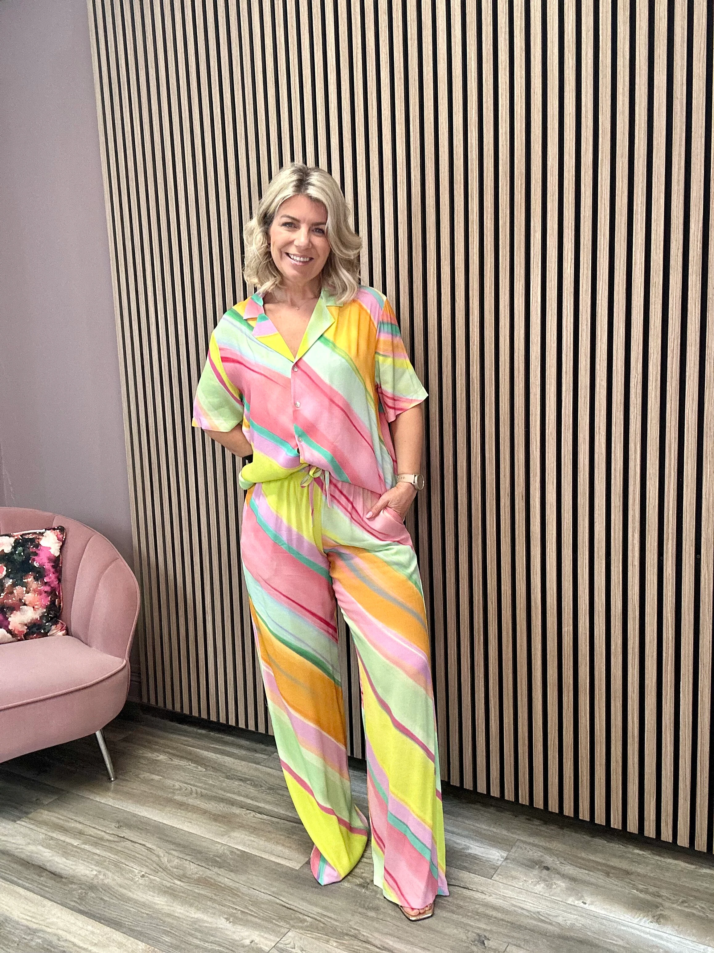 PACANIER WIDE LEG PANTS (MULTICOLOUR) - Image 2