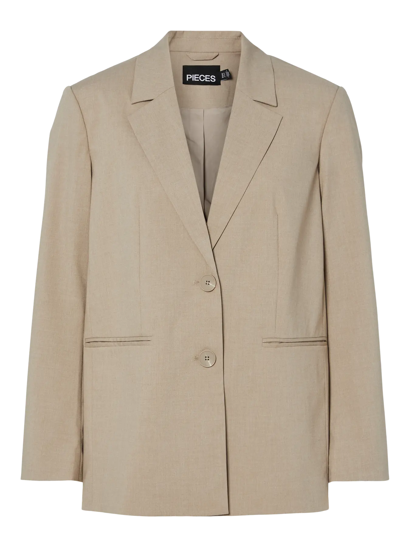Paislee Loose Blazer (Greige) - Image 7