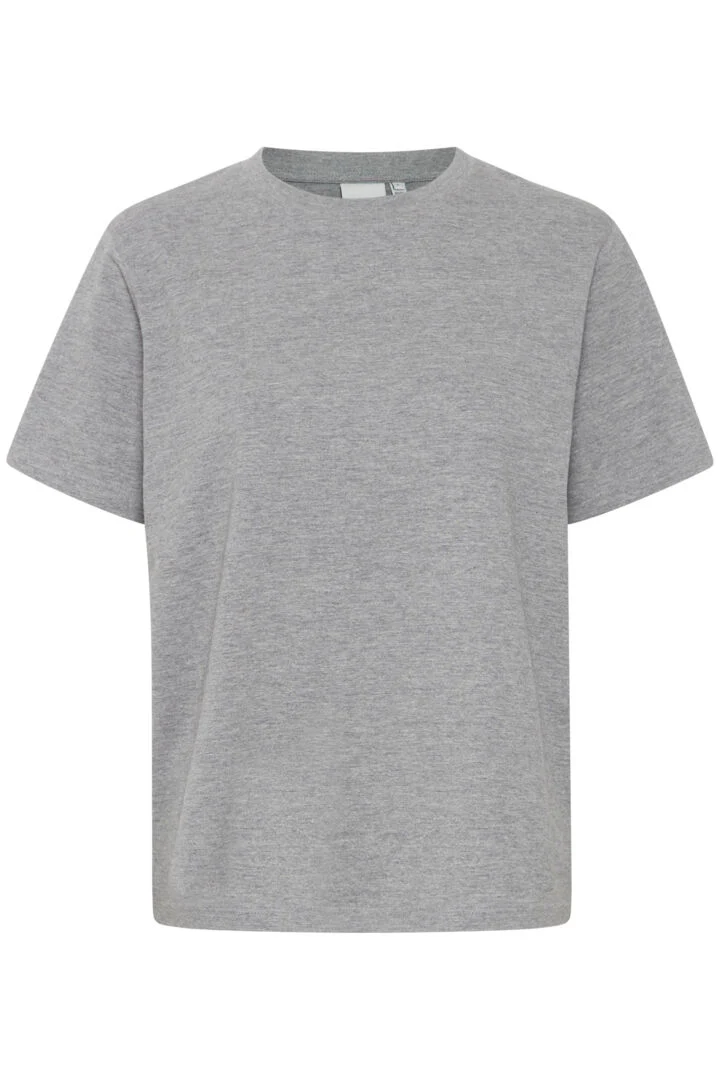 PALMER LOOSE T-SHIRT (GREY MELANGE) - Image 6