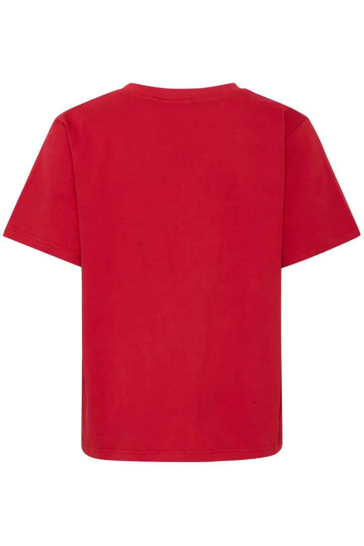 Palmer Loose T-Shirt (Red Dahlia) - Image 6