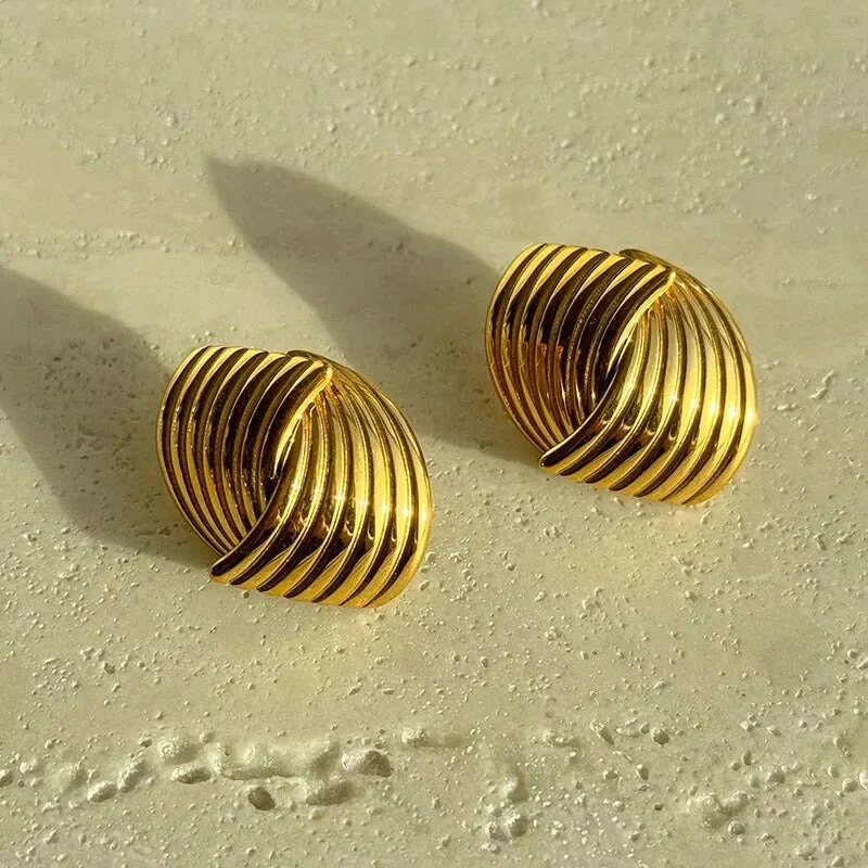 Parisienne Earrings (Gold) - Image 4