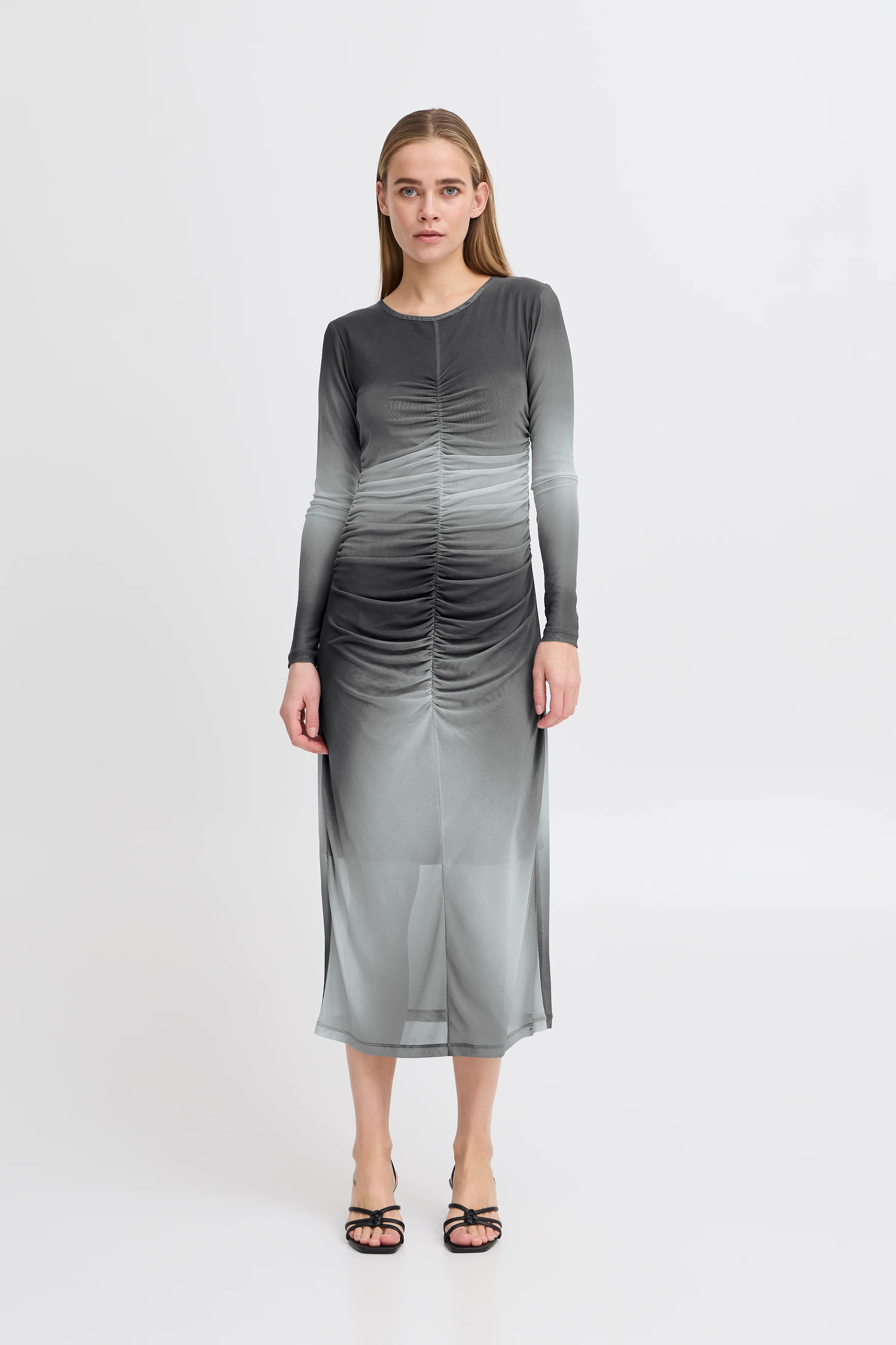 Penelope Midi Dress (Black Fading) - Image 2
