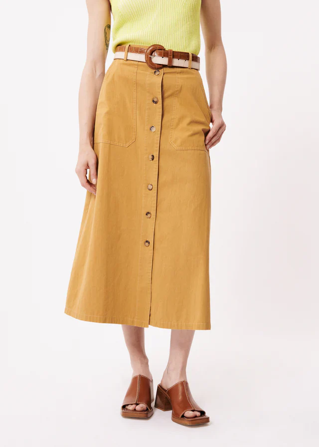 Pinar Skirt (Mustard) - Image 3