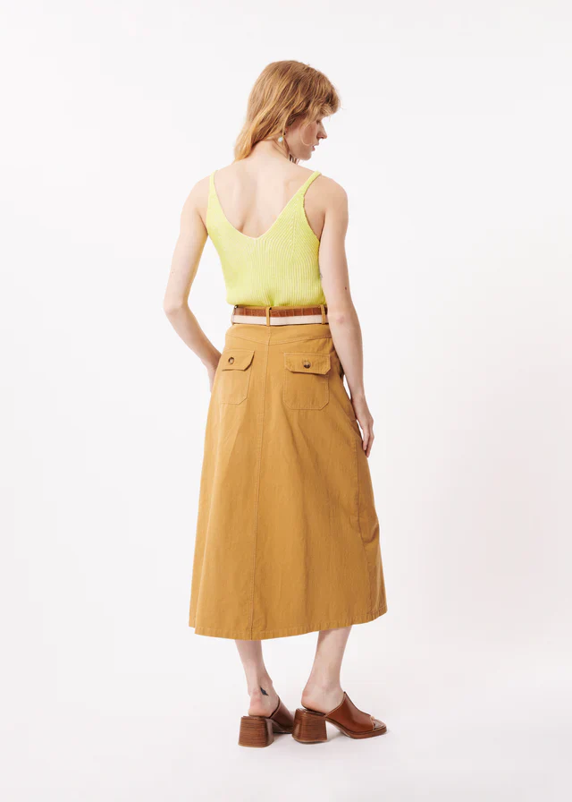 Pinar Skirt (Mustard) - Image 4
