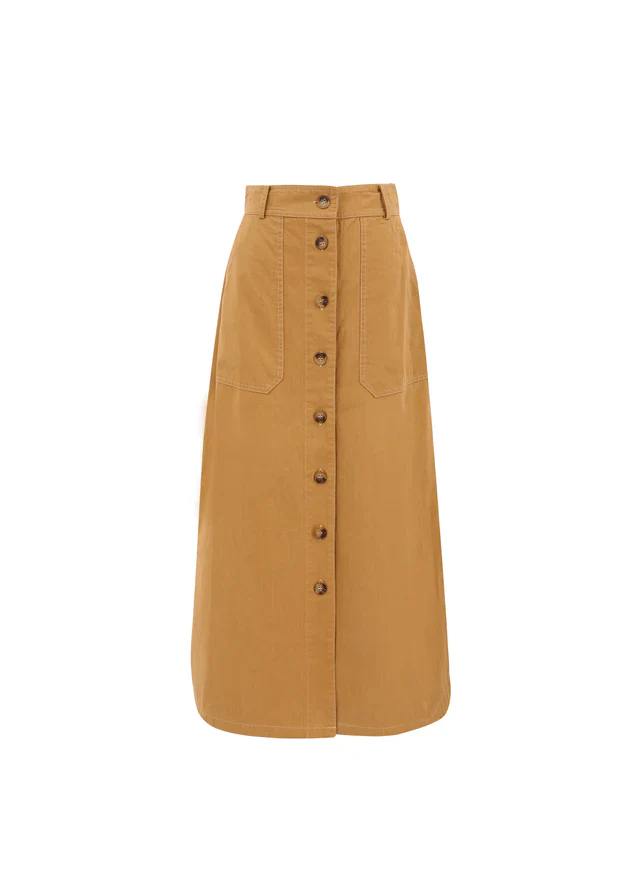 Pinar Skirt (Mustard) - Image 5