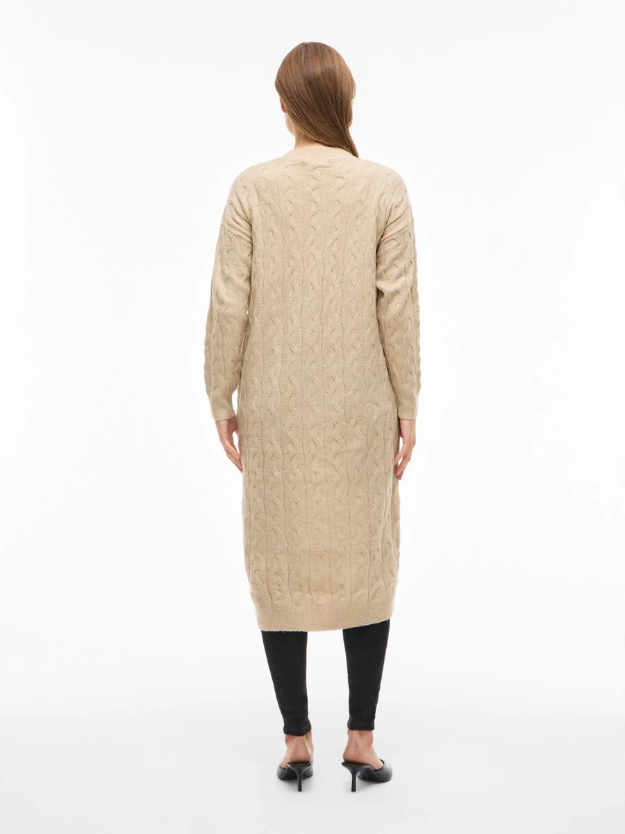 Pippa Knit Cardigan (Feather Grey) - Image 4