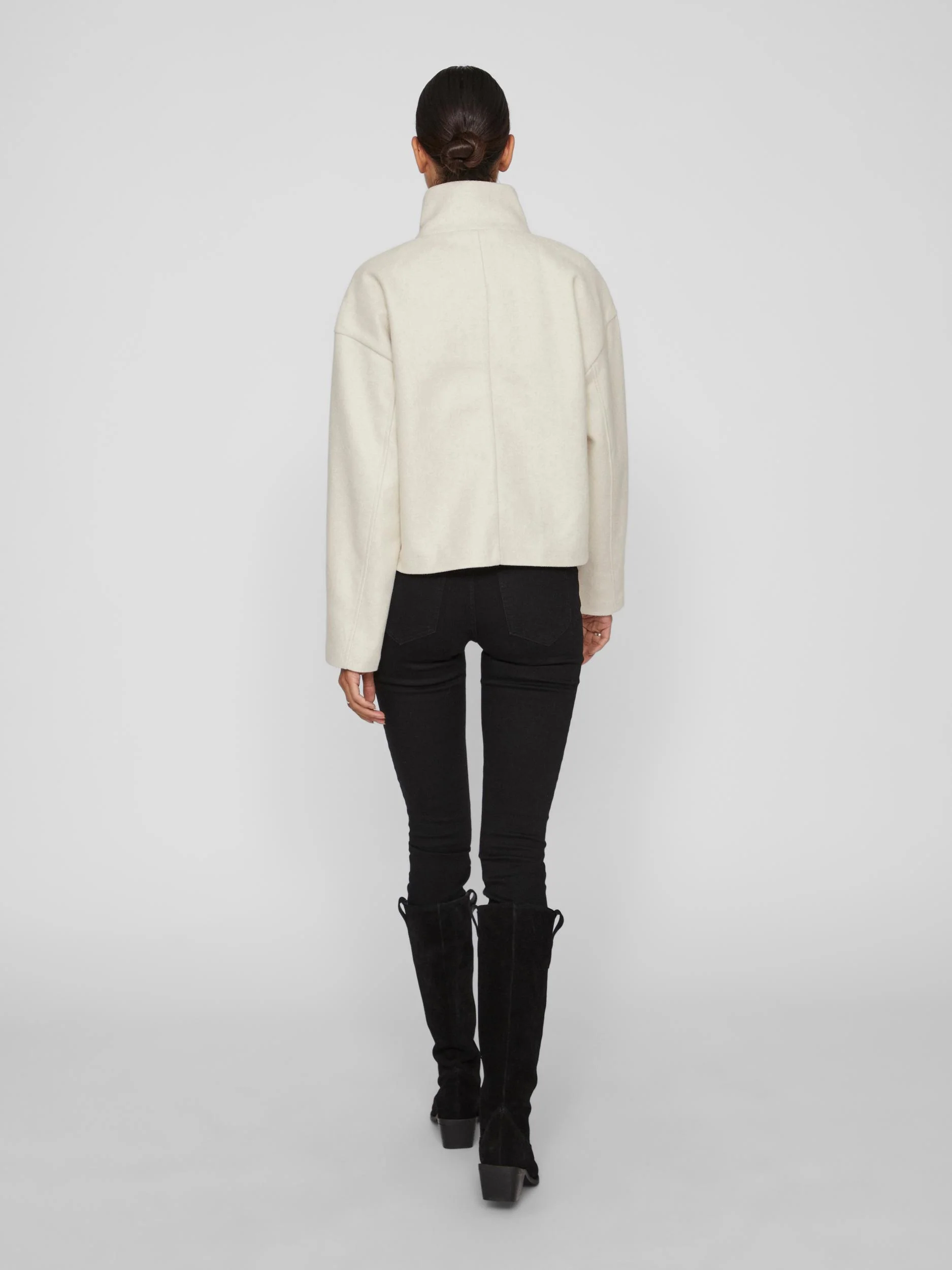 POKA SHORT JACKET (SUPER LIGHT NATURAL) - Image 3