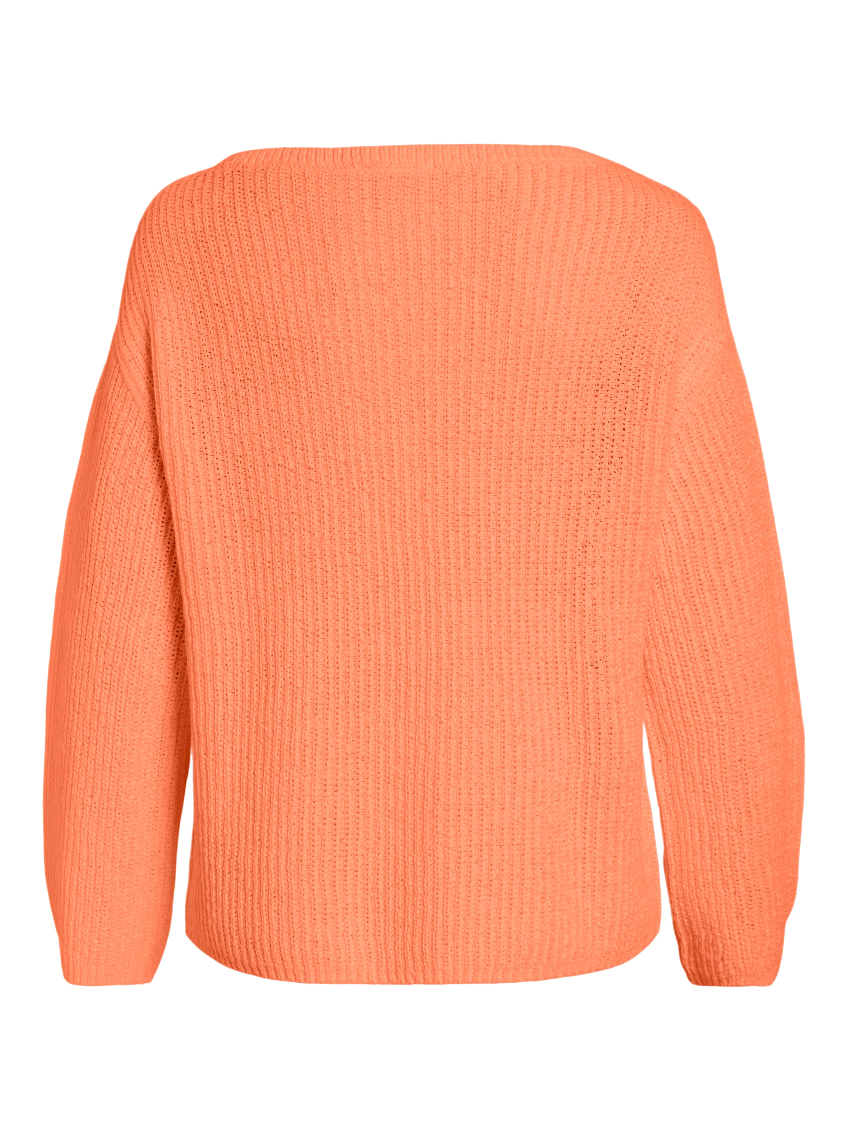 Polly Boatneck Jumper (Cadmium Orange) - Image 2