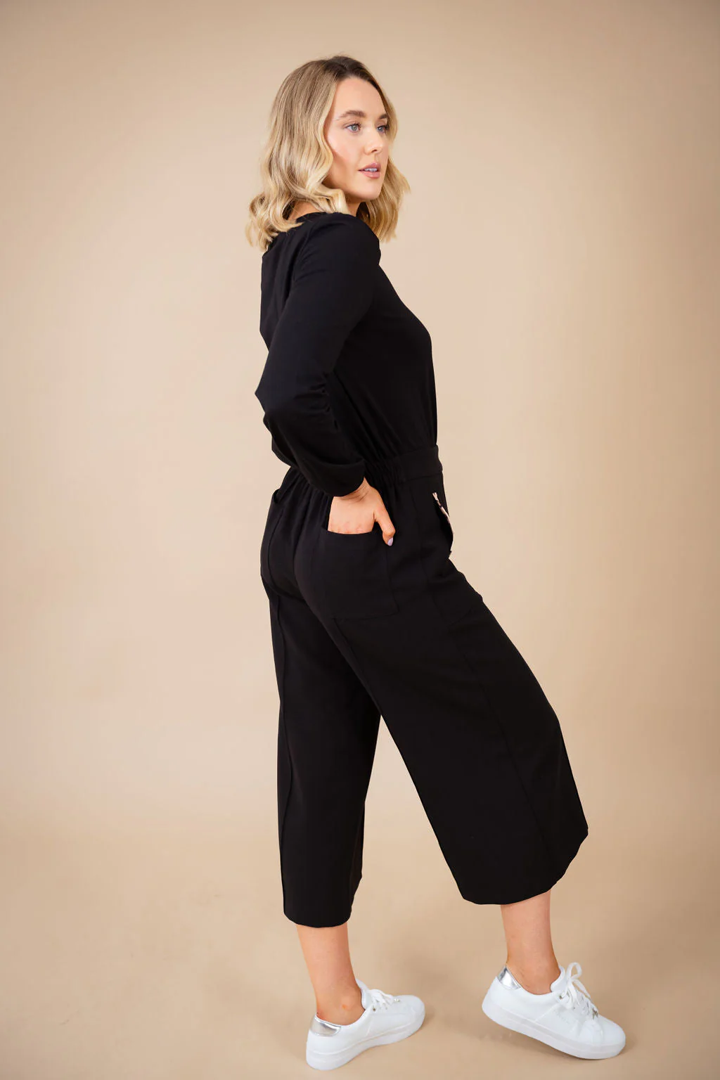 Clodagh Culotte (Black) - Image 3