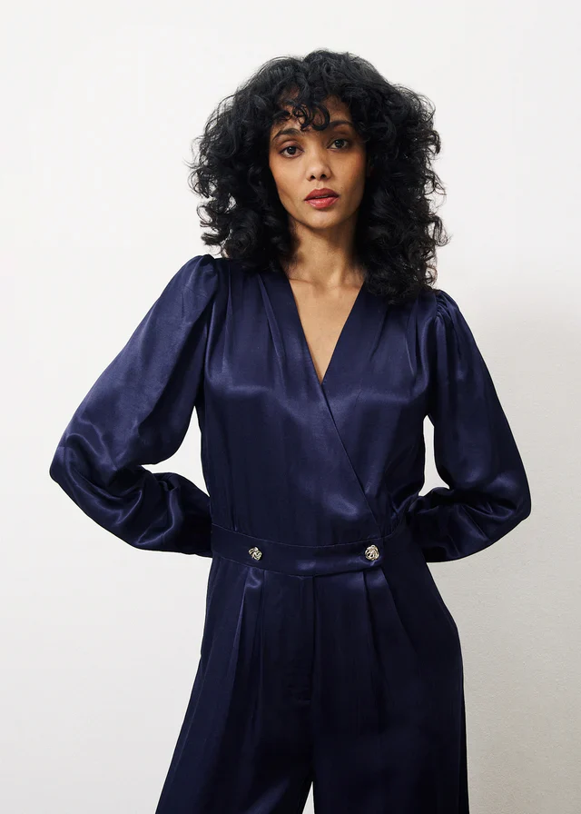 Rachelle Jumpsuit (Navy Blue) - Image 2