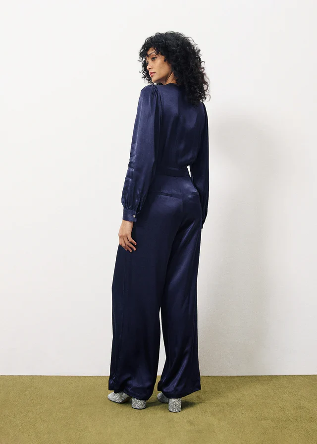 Rachelle Jumpsuit (Navy Blue) - Image 3