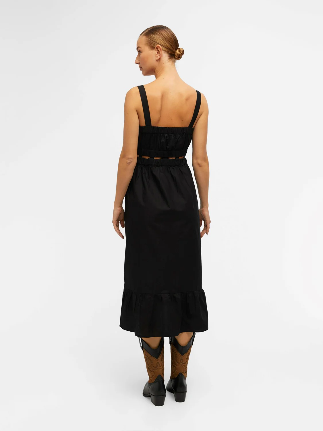 RAMILLA DRESS (BLACK) - Image 2