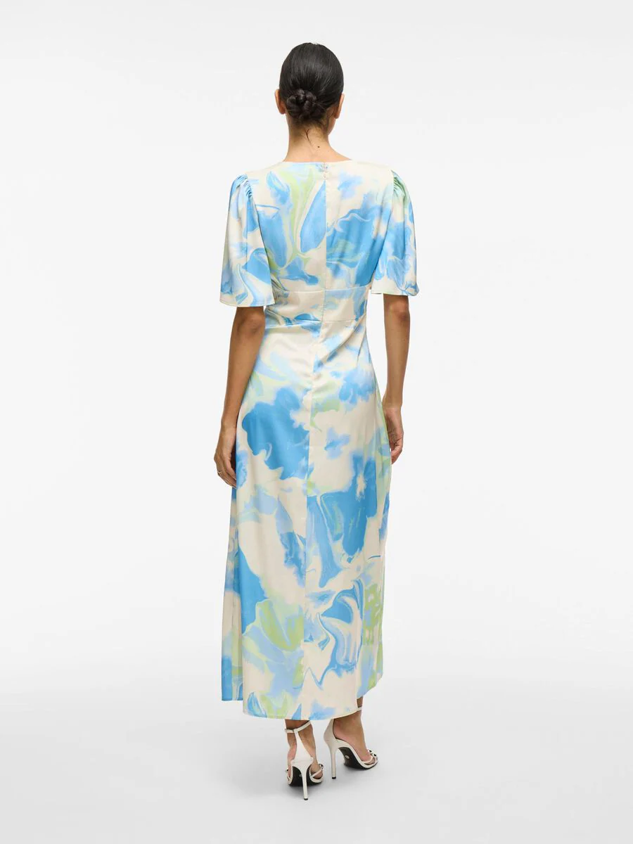 Ravenna V-Neck Ankle Dress (Birch/Kuo) - Image 5