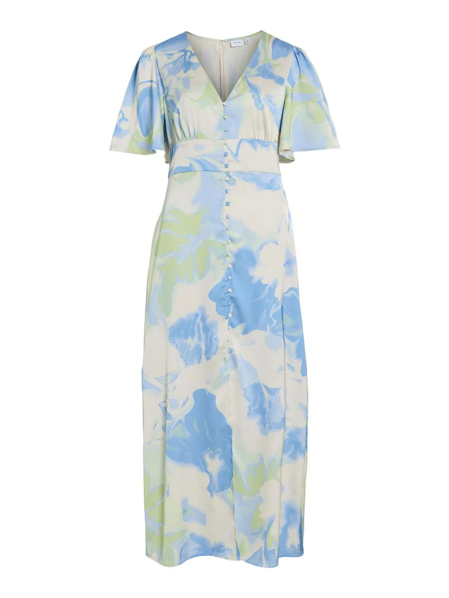 Ravenna V-Neck Ankle Dress (Birch/Kuo) - Image 6