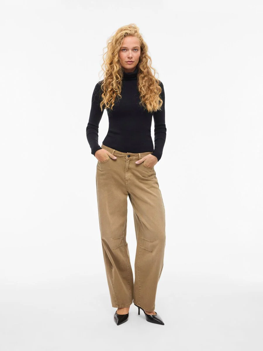 Raya Barrell Leg Jeans (Bistre/Washed) - Image 3