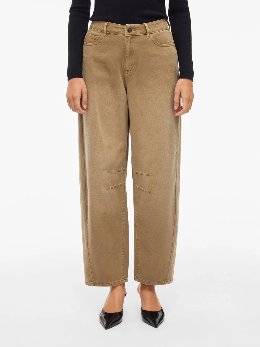 Raya Barrell Leg Jeans (Bistre/Washed) - Image 5