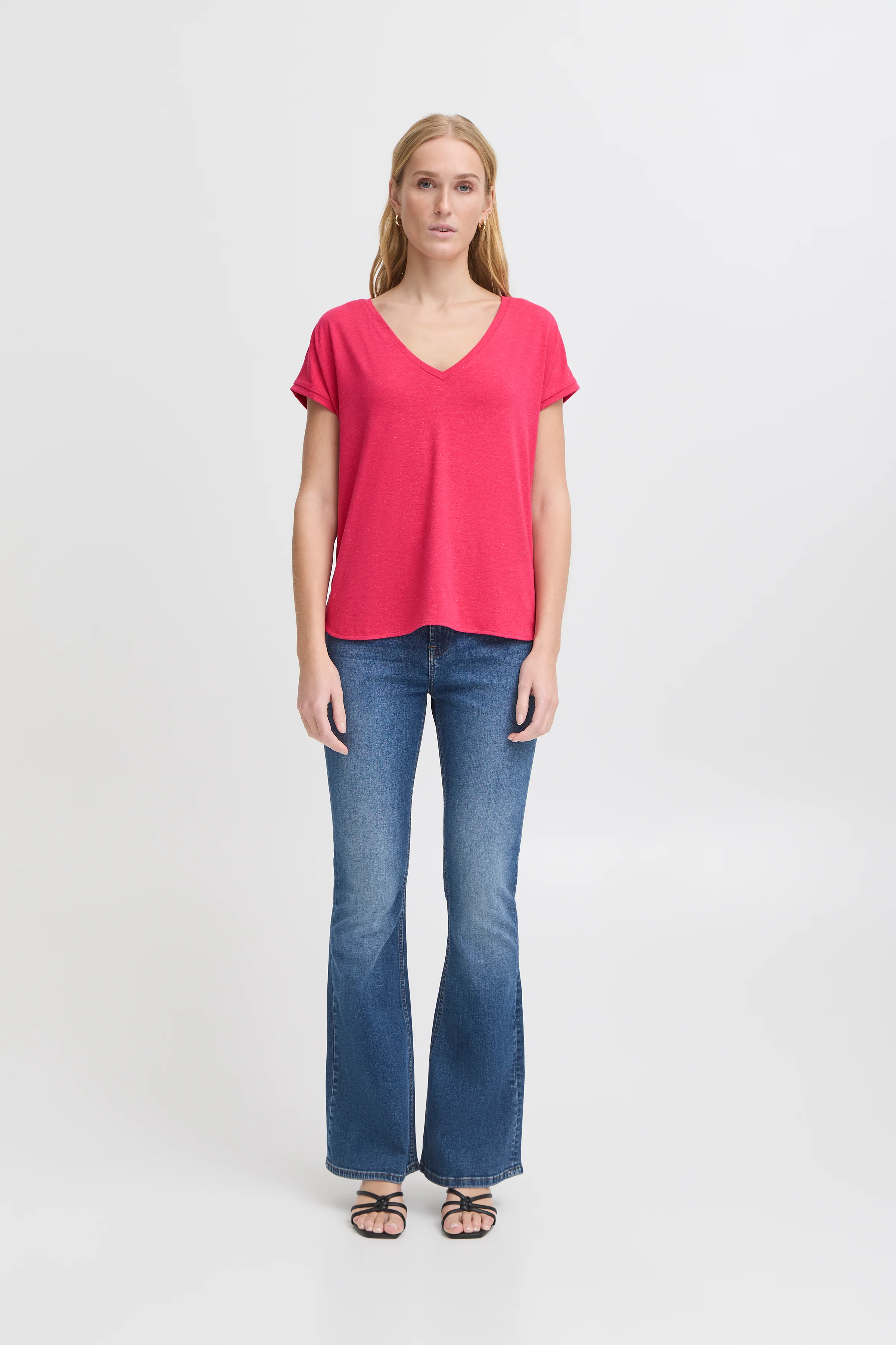 Reese T-Shirt (Bright Rose) - Image 3