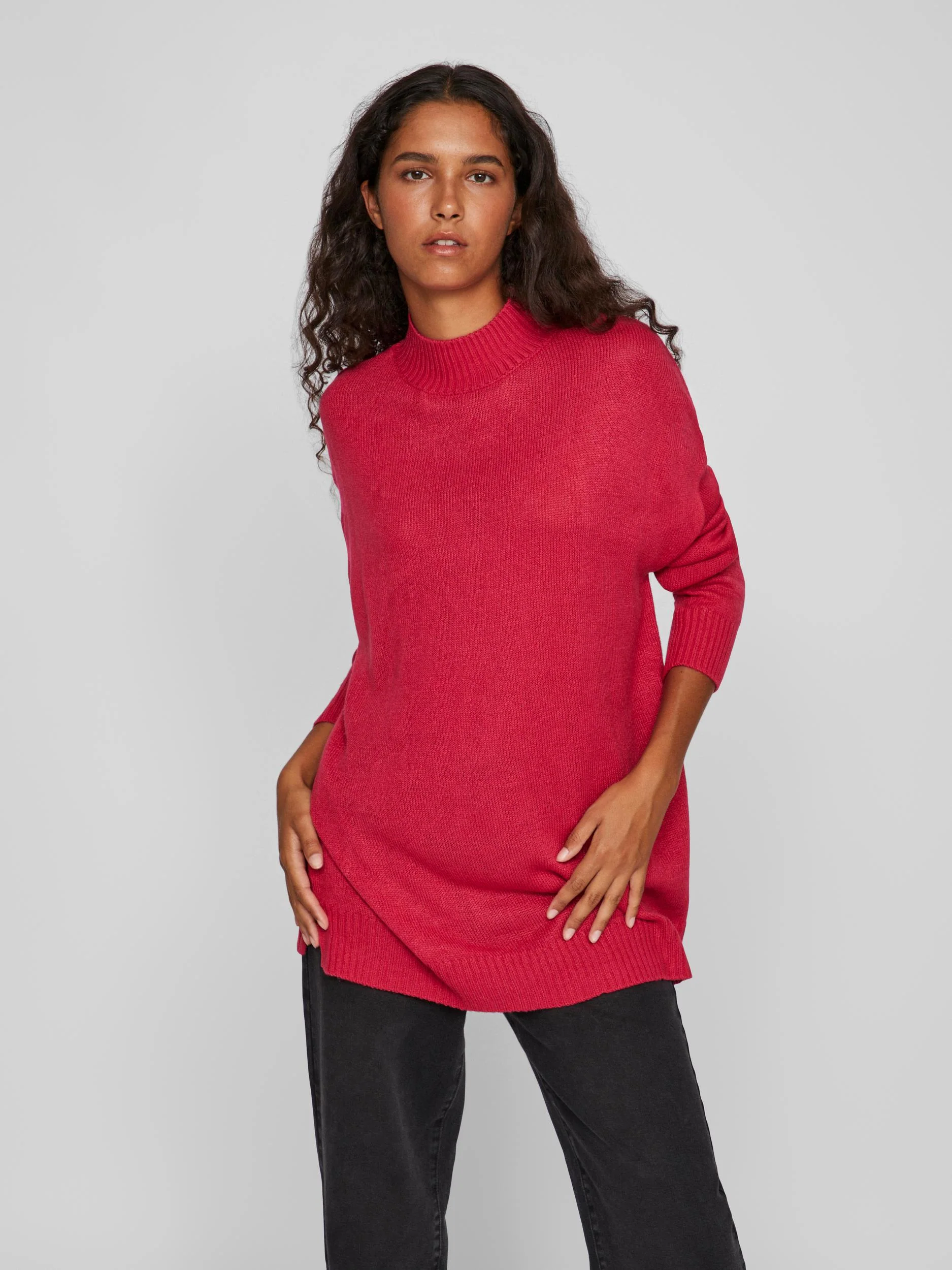 REGGIE OVERSIZED JUMPER (LOVE POTION) - Image 2