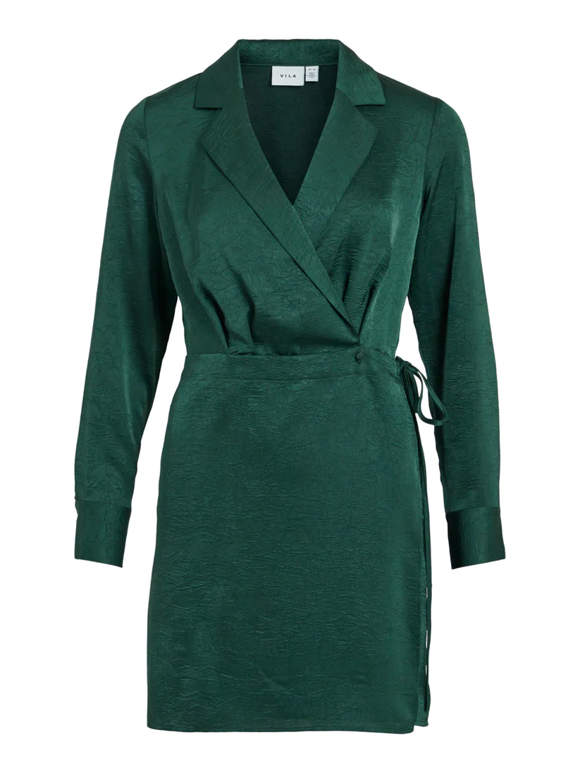 Regitse Wrap Dress (Pineneedle)