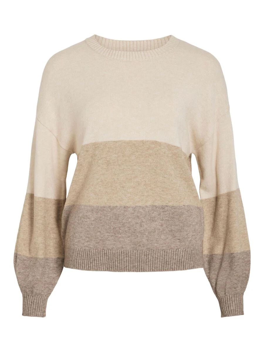 Riana Knit Jumper (Natural Melange/Fungi) - Image 6