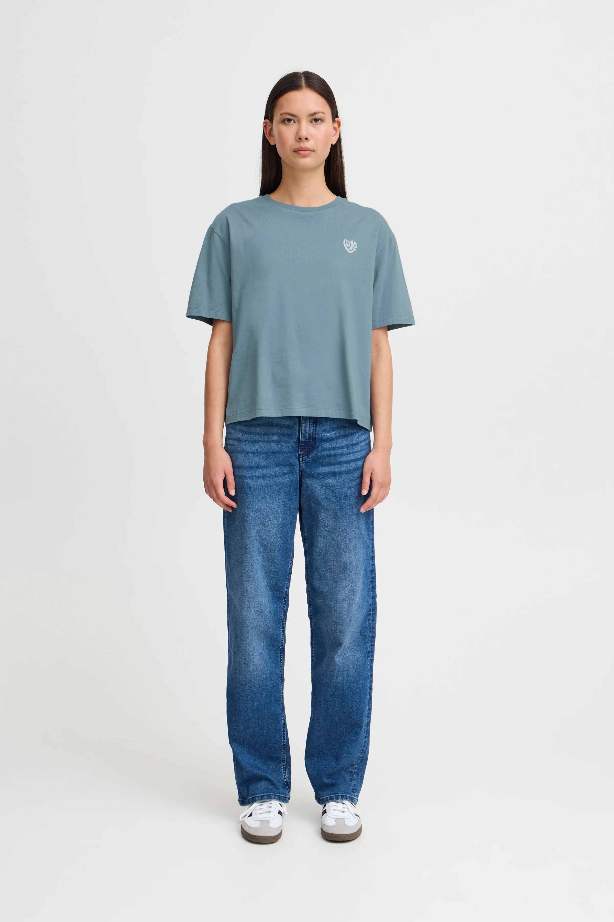 Riana T-Shirt (Blue Mirage)