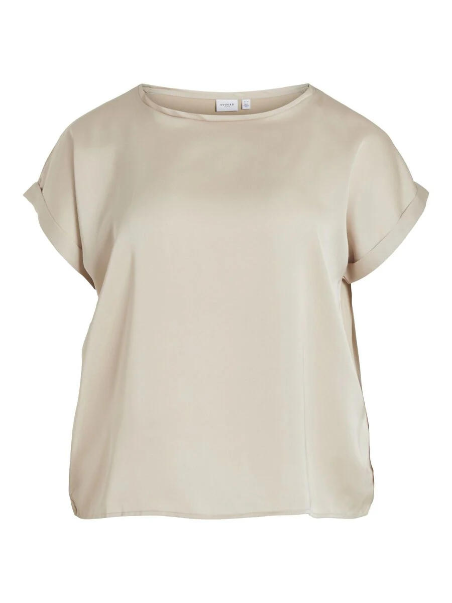 RILEY SATIN TOP (CHAMPAGNE) - Image 5