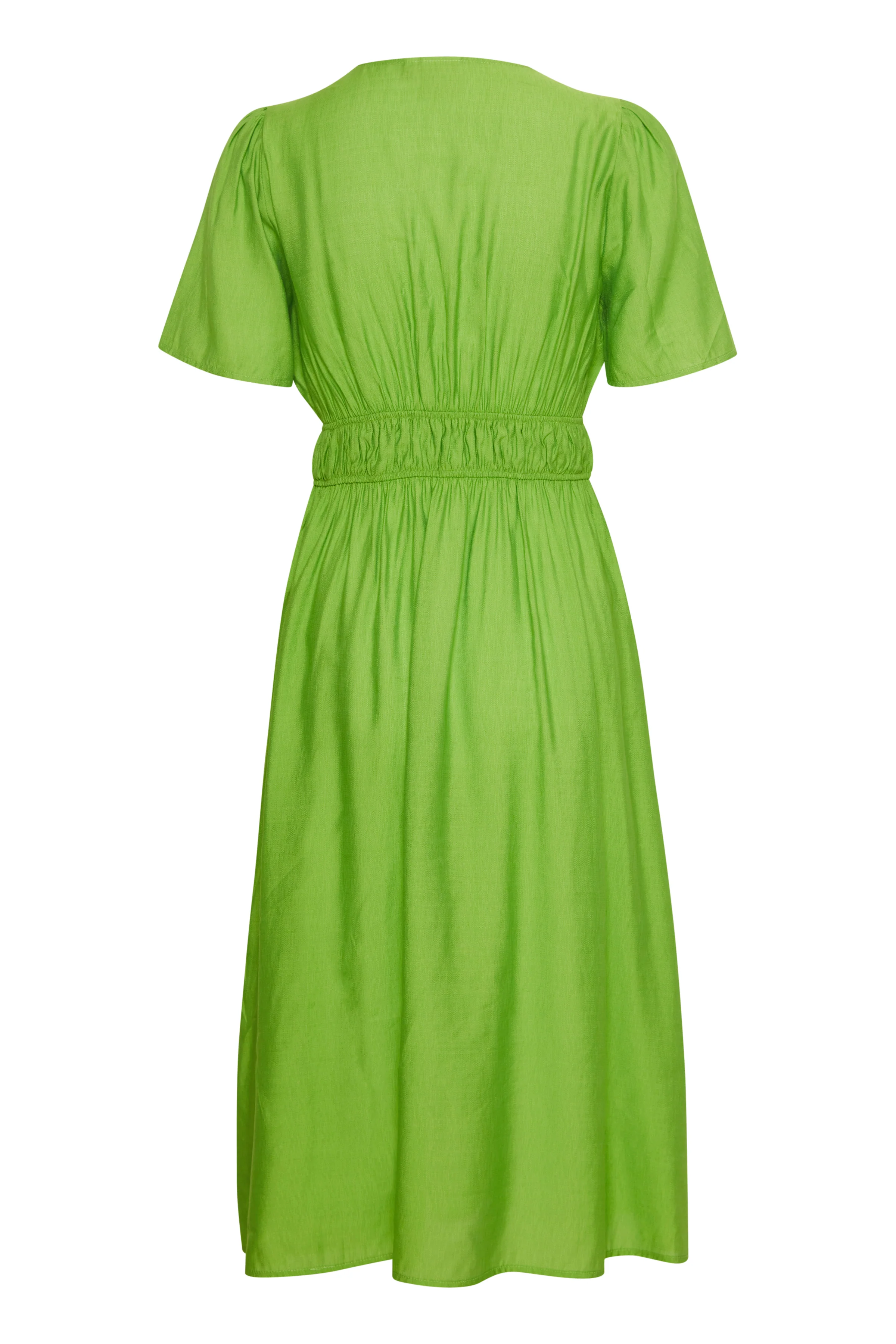 Rilla V-Neck Dress (Greenery) - Image 10