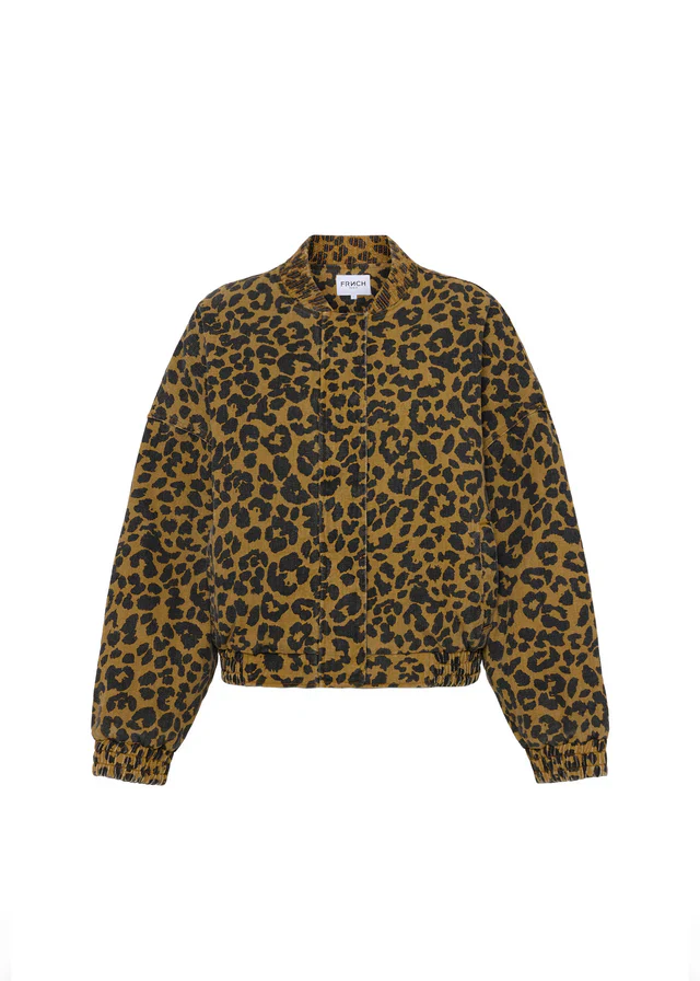 Rita Bomber Jacket (Leopard) - Image 3