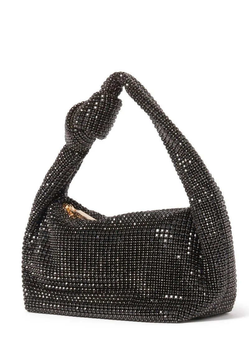 Romona Rhinestone Handbag (Black) - Image 2