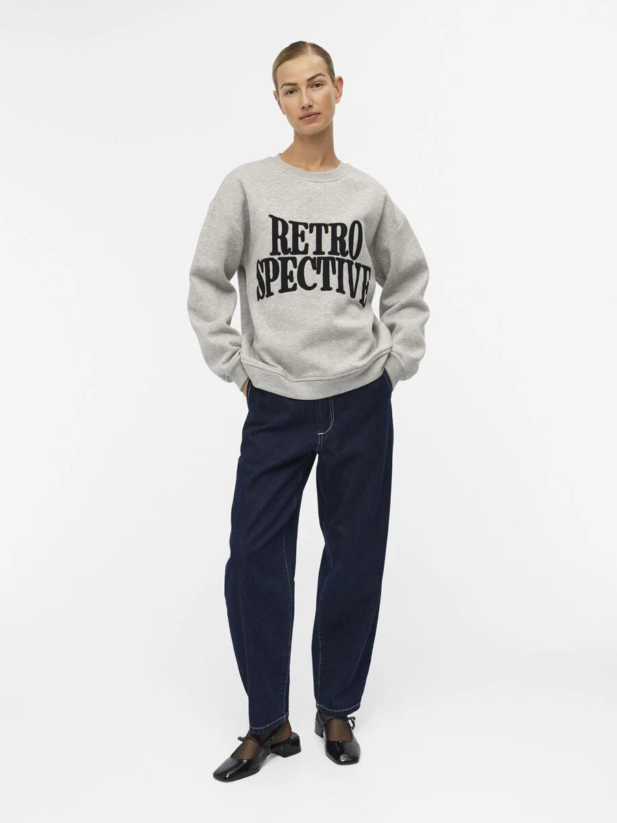 Rora Sweatshirt (Mela/Black Embroidered) - Image 3