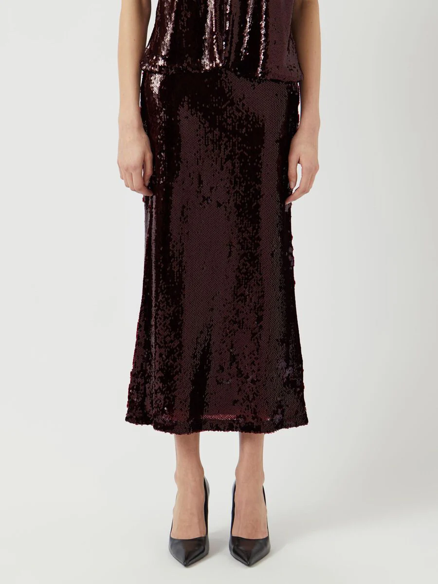 Rosalene Sequin Ankle Skirt (Port Royale) - Image 2