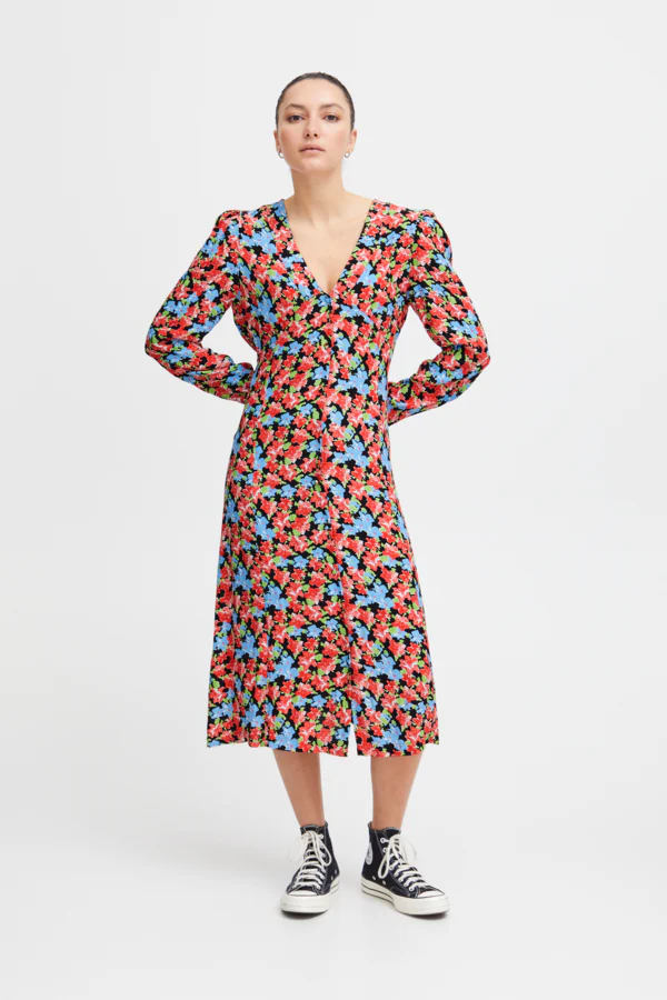 Rosalie Dress (Multi Floral) - Image 2