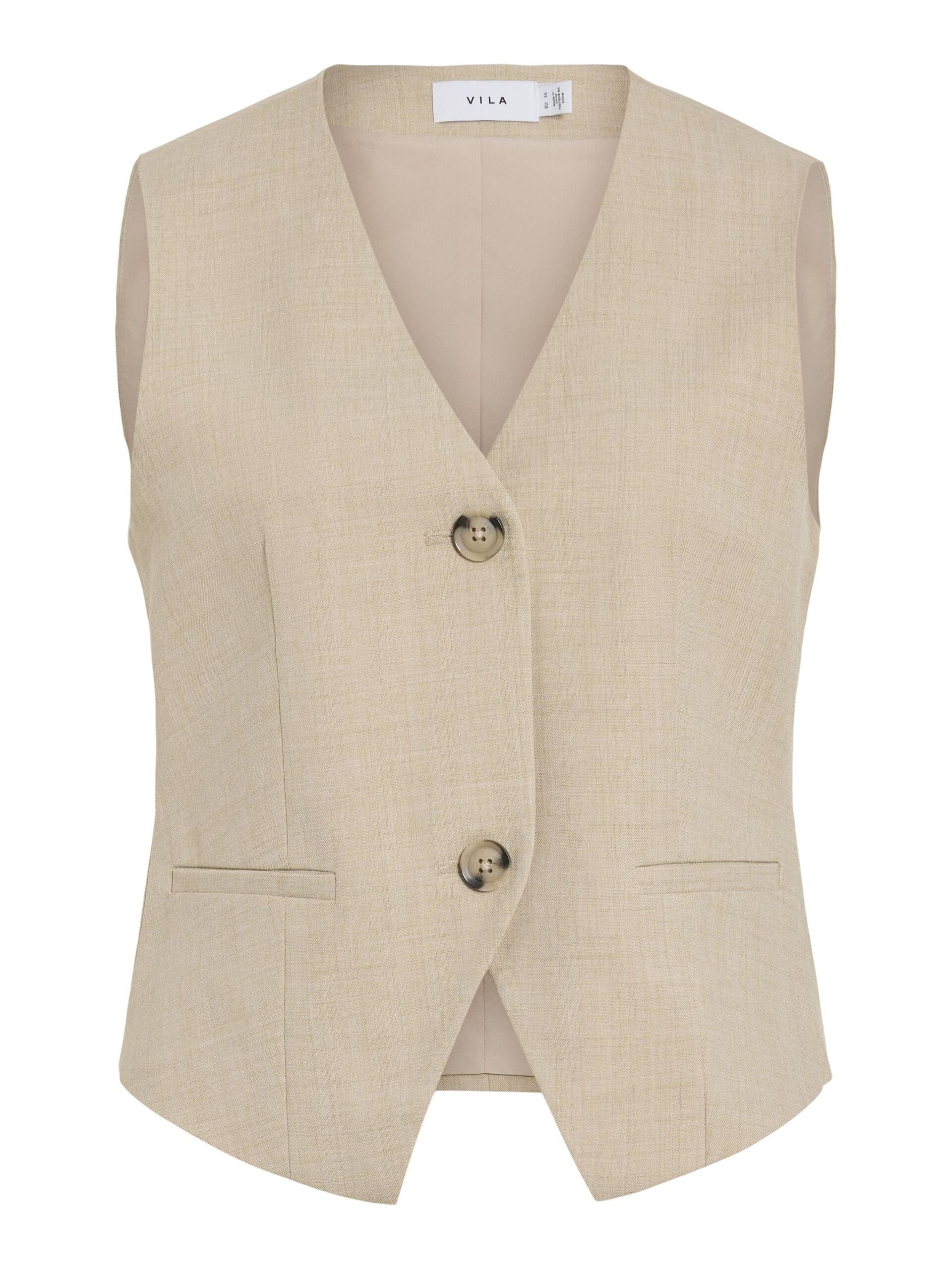 Rossa Waistcoat (Super Light/Natural Melange) - Image 7