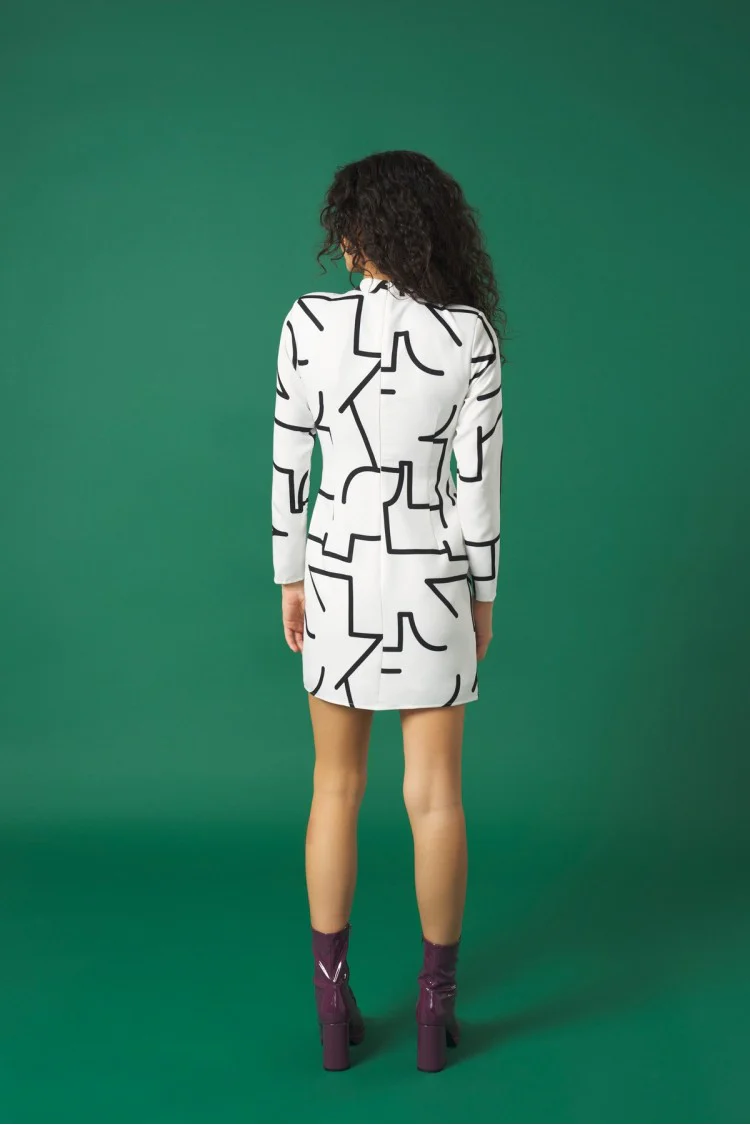 Rouse Dress (White) - Image 4
