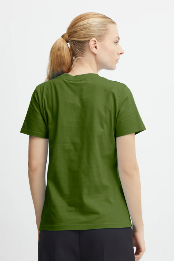 Runela Slogan T-Shirt (Willow Bough) - Image 2