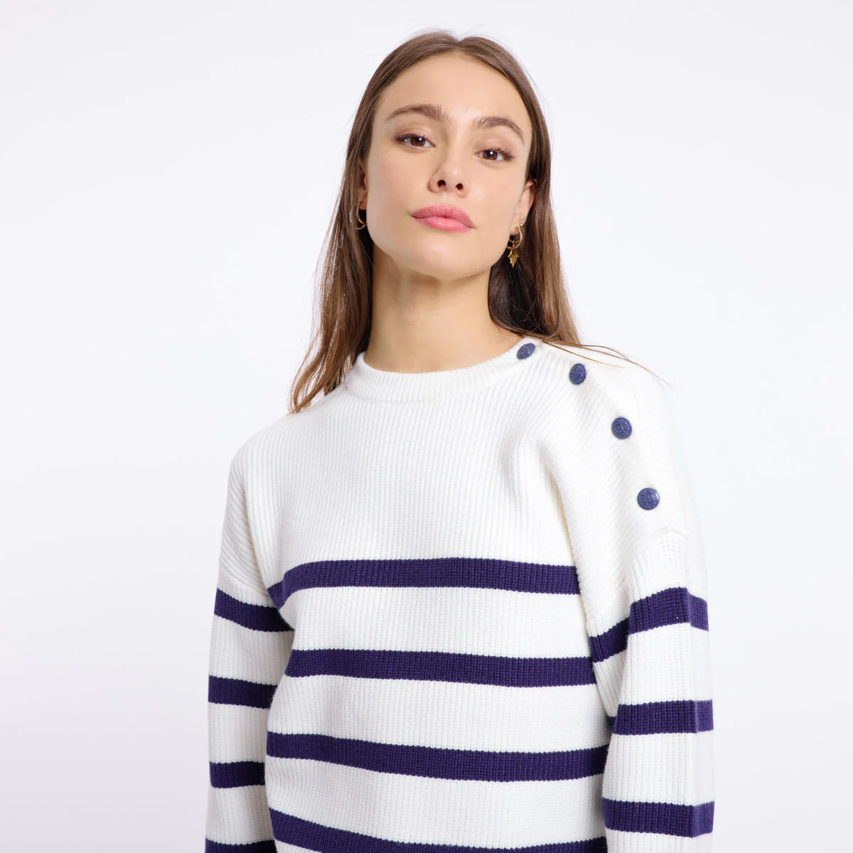 SABRINA JUMPER (NAVY/WHITE) - Image 2