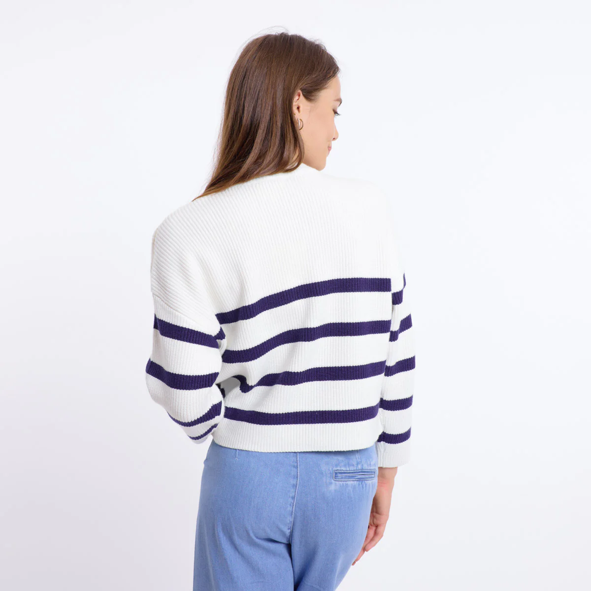 SABRINA JUMPER (NAVY/WHITE) - Image 4