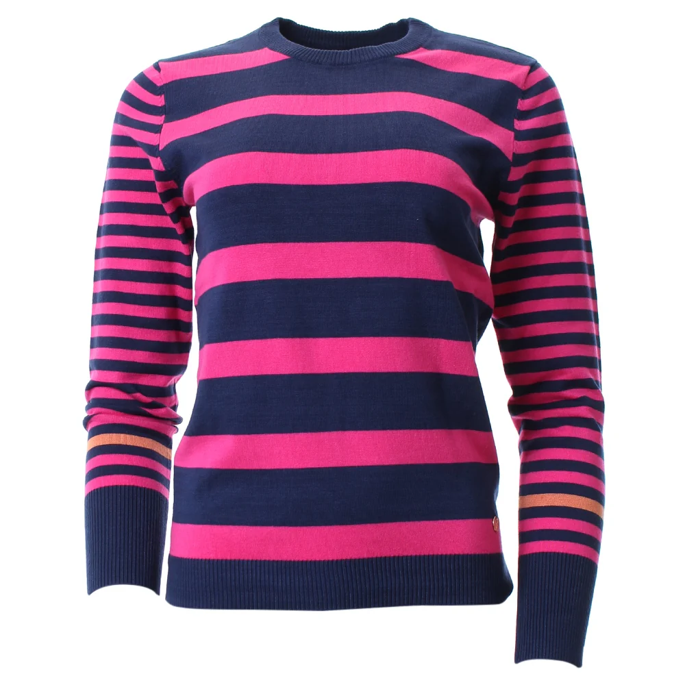SAMANTHA JUMPER (NAVY/PINK) - Image 4