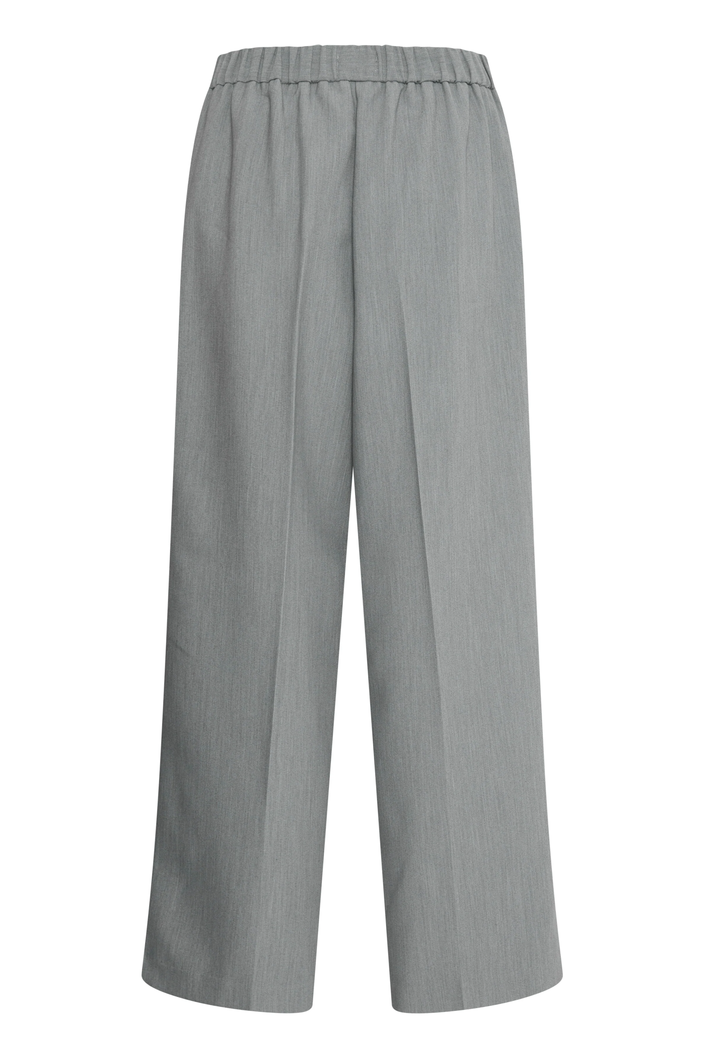 Sarla Wide Leg Trousers (Grey Melange) - Image 8