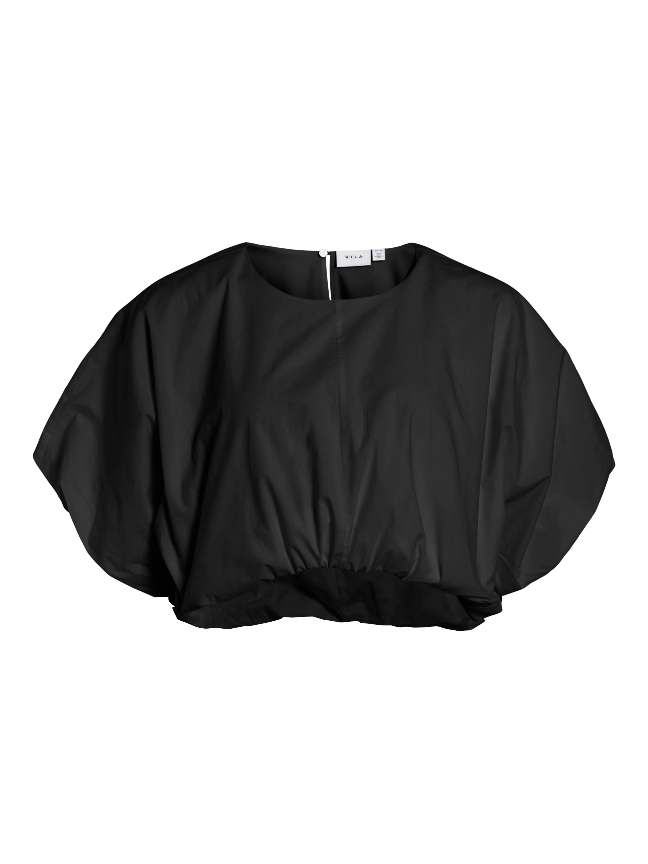 Sasha Puff Sleeve Top (Black Beauty) - Image 2