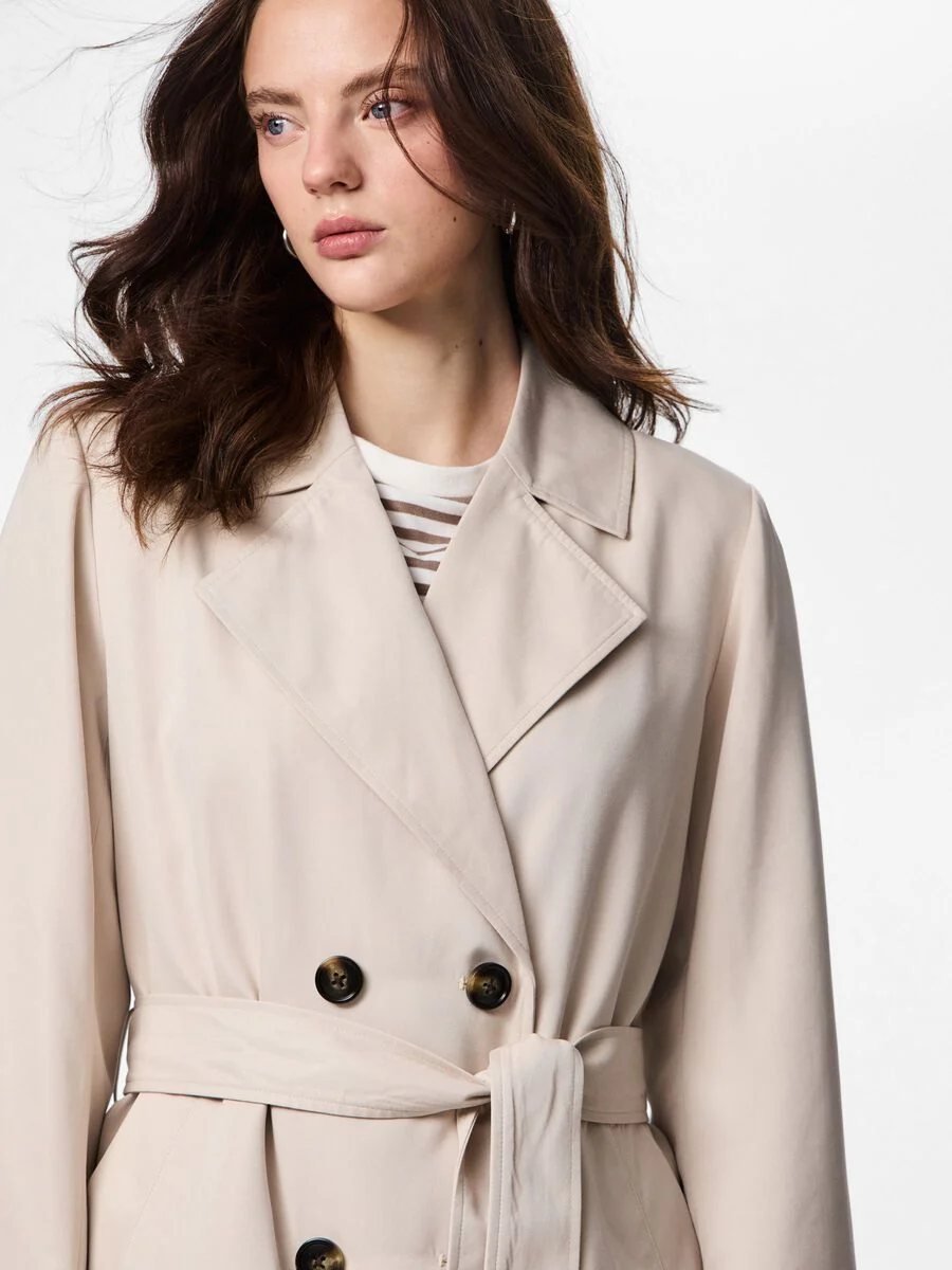 Scarlett Trenchcoat (Silver/Grey) - Image 3