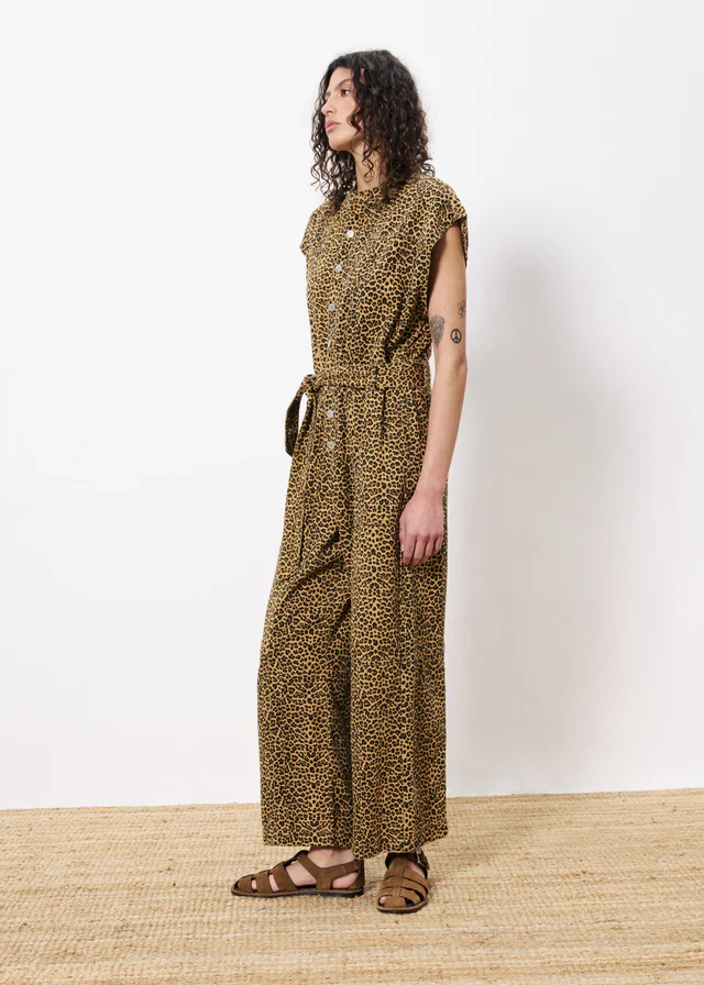 Scheila Jumpsuit (Leopard) - Image 2