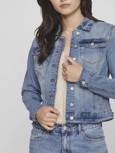 Shauna Denim Jacket (Light Blue) - Image 3