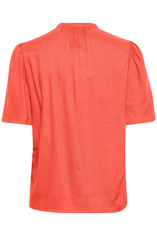 Sheena Shirt (Hot Coral) - Image 4