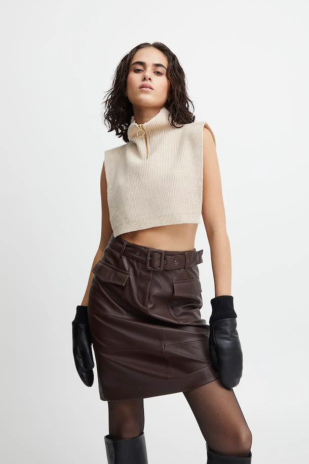 Sia Skirt (Coffee Bean) - Image 2