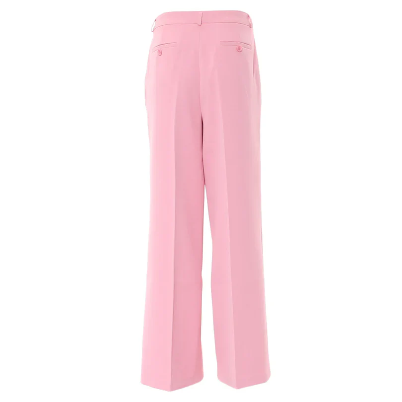 Sia Wide Leg Trousers (Pink) - Image 4