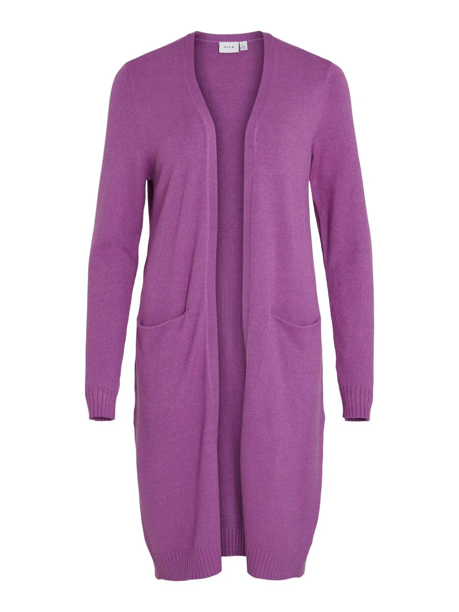 Sian Longline Cardigan (Cattleya Orchid/Dark Melange) - Image 5